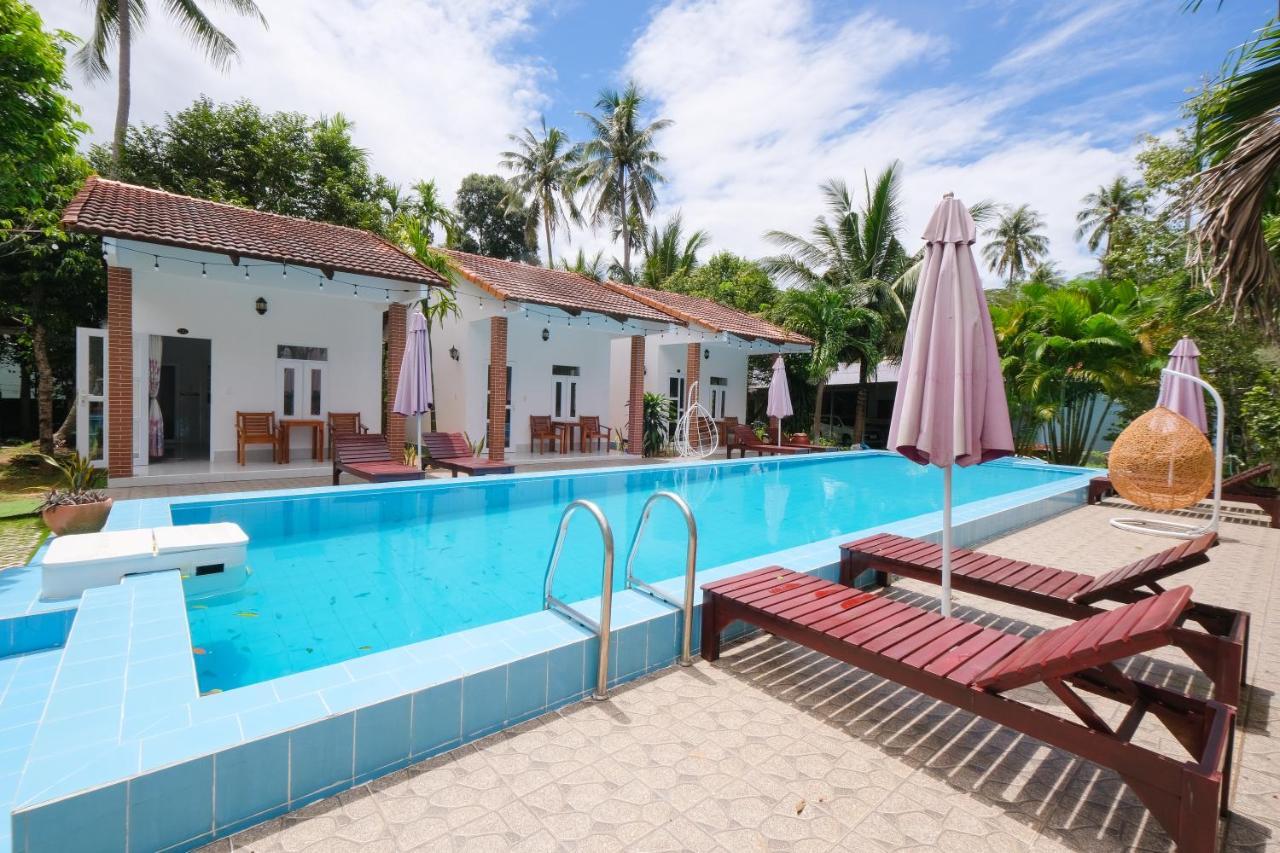 Duc Anh Bungalow Bed and Breakfast Phú Quốc Eksteriør billede